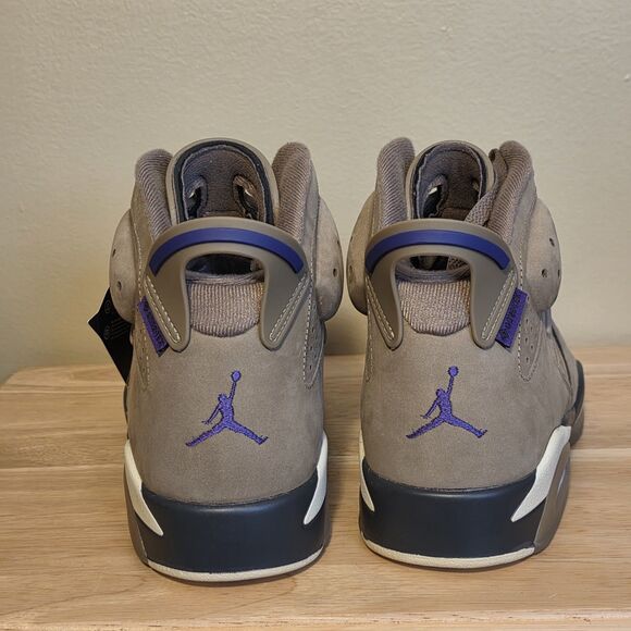 Air Jordan 6 Retro GTX GORE-TEX Brown Kelp FD1643-300 Women’s Size 12 Men's 10.5 - Picture 5 of 7